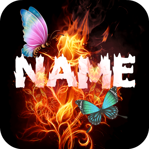 Fire Effect Name Art Maker icon
