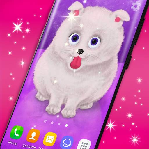 Cute Puppy Live Wallpaper