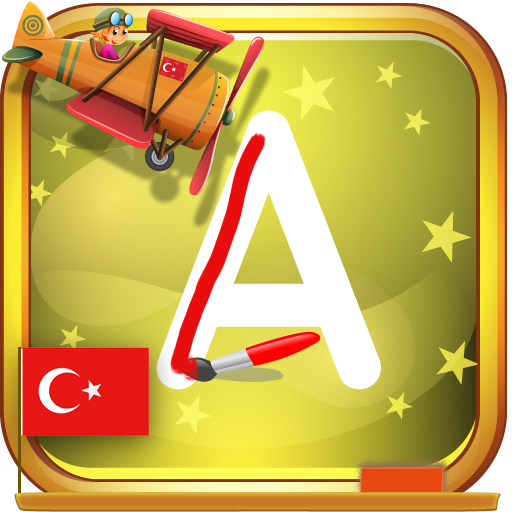 Alfabe Çocuk : Dik Temel Harfleri Yazma ABC Oyunu icon