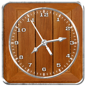Wooden Clock Live Wallpaper icon
