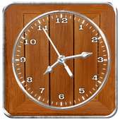 Wooden Clock Live Wallpaper on 9Apps