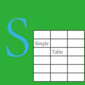 Simple Table on 9Apps