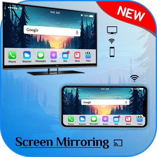 Screen Mirroring For All TV icon