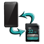 Move Data And Files To Sd Card أيقونة