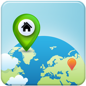 Fake GPS location icon