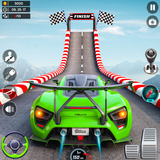 Crazy Car Stunts: Mega Ramp icon
