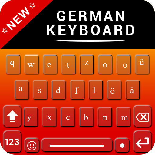 New German Keyboard free &amp; English German Keyboard icon
