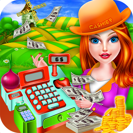 Supermarket Grocery Store Cashier Games icon