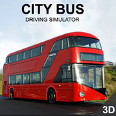 City Bus Driving 3D أيقونة