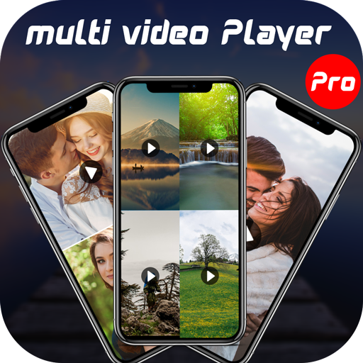 Multi Screen Video Player-Multi Videos at SameTime icon