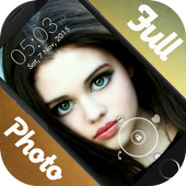 Full Photo Lock Screen icon