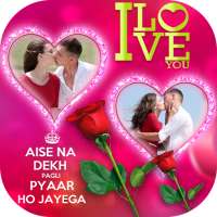 I Love You Dual Photo Frame on 9Apps