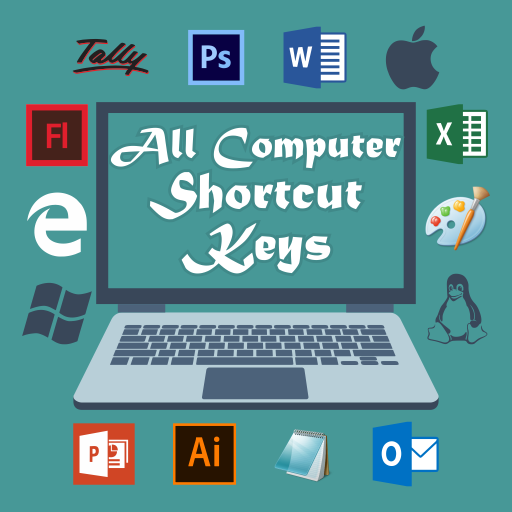 Computer Shortcut Keys: 500  Shortcut Keys иконка