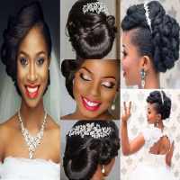 9ja Bridal Hairstyle & Makeup.