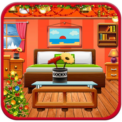 Christmas Interior House Decoration Party icon