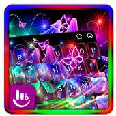 Colorful Neon Butterfly on 9Apps