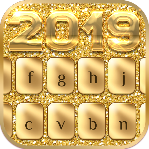 Gold 2019 Keyboard icon