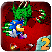The Fusion Rayman &amp; Sonic - Run Adventure Games icon