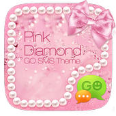 GO SMS PINK DIAMOND THEME icon