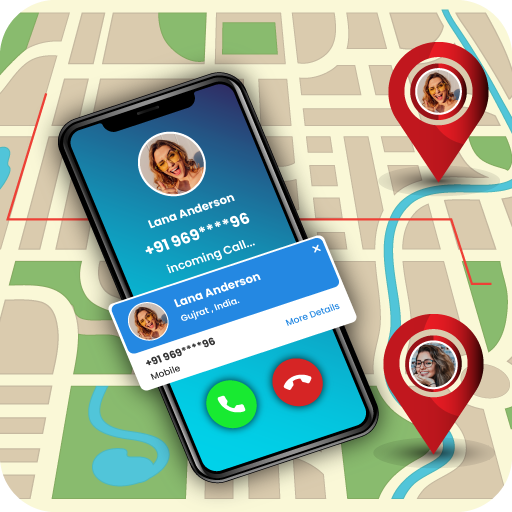 Live Mobile Number Location icon