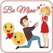 ♥♥Love emoji Propose Day - Valentine♥♥ on 9Apps
