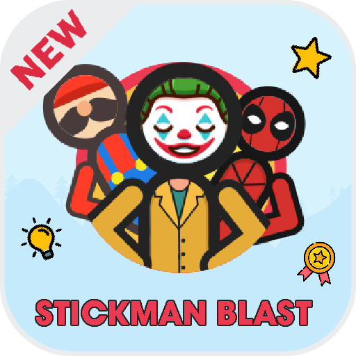 Burning Stickman Blast - Rope Cut Rescue Puzzle icon