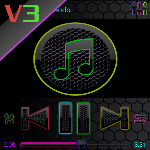 SKIN PLAYERPRO SPACE COLORS BL icon