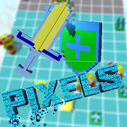 3d pixel games-pixel gun games-piexl action game icon