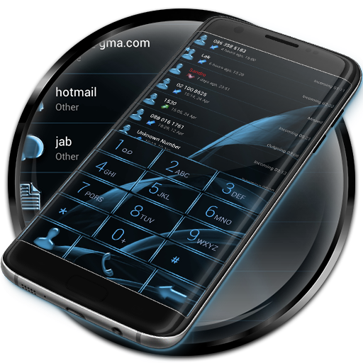 Dialer MetalGate Azure theme icon