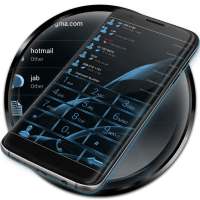 Dialer MetalGate Azure theme on 9Apps
