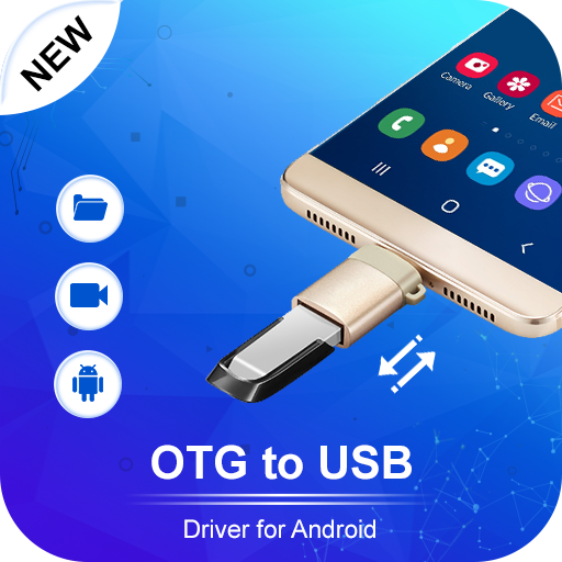 OTG USB Driver for Android : USB to OTG Converter icon