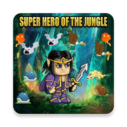 super hero of the jungle world icon