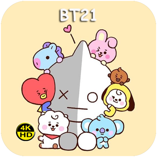 Cute BT21 HD Wallpaper 4K icon
