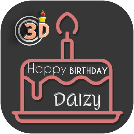 3d Name On Birthday Cake icon