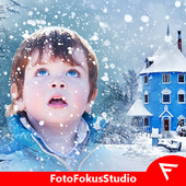 Snowfall Photo Frames icon