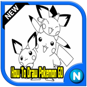 How To Draw Pokemon GO icon