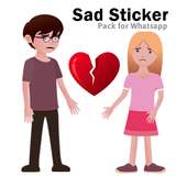 Sad Sticker