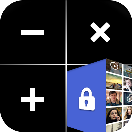 Calc Gallery Vault: Hide photos, videos &amp; App Lock icon