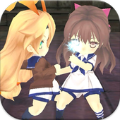 anime Girls fighting game master Battle X icon