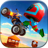 Stickman Stunt Downhill Motocross Racing icon