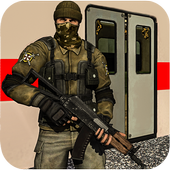 FPS Rescue Hero: Save Hijack Train icon
