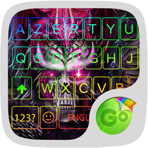 Blood skeleton Dragon GO Keyboard theme icon