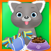 cat salon games icon