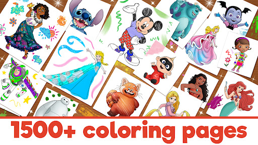 Disney Coloring World screenshot 1