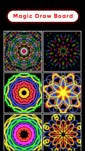 Magic Doodle Draw - Glow Drawing Game & Glow Art screenshot 6