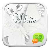 (FREE) GO SMS WHITE THEME