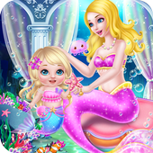 Mermaid Newborn Care icon