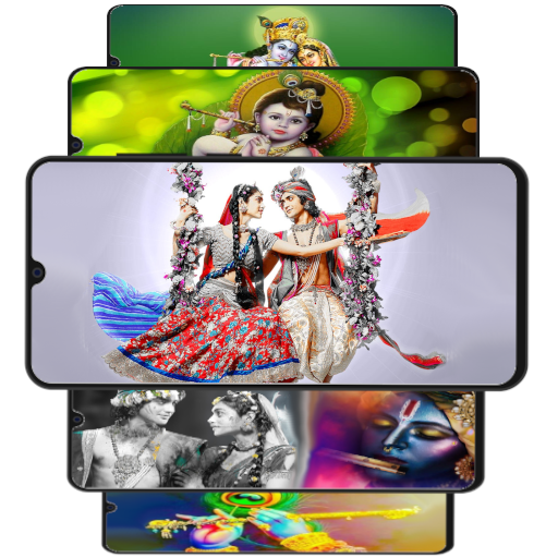 Radhe Krishna Video Status - Krishna Wallpaper icon