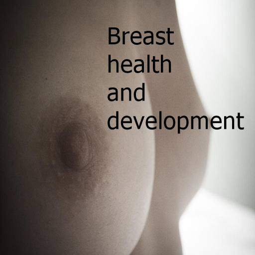 Breast health and development icon