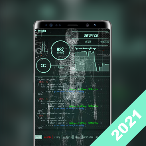 Hack System - Hacker Launcher icon